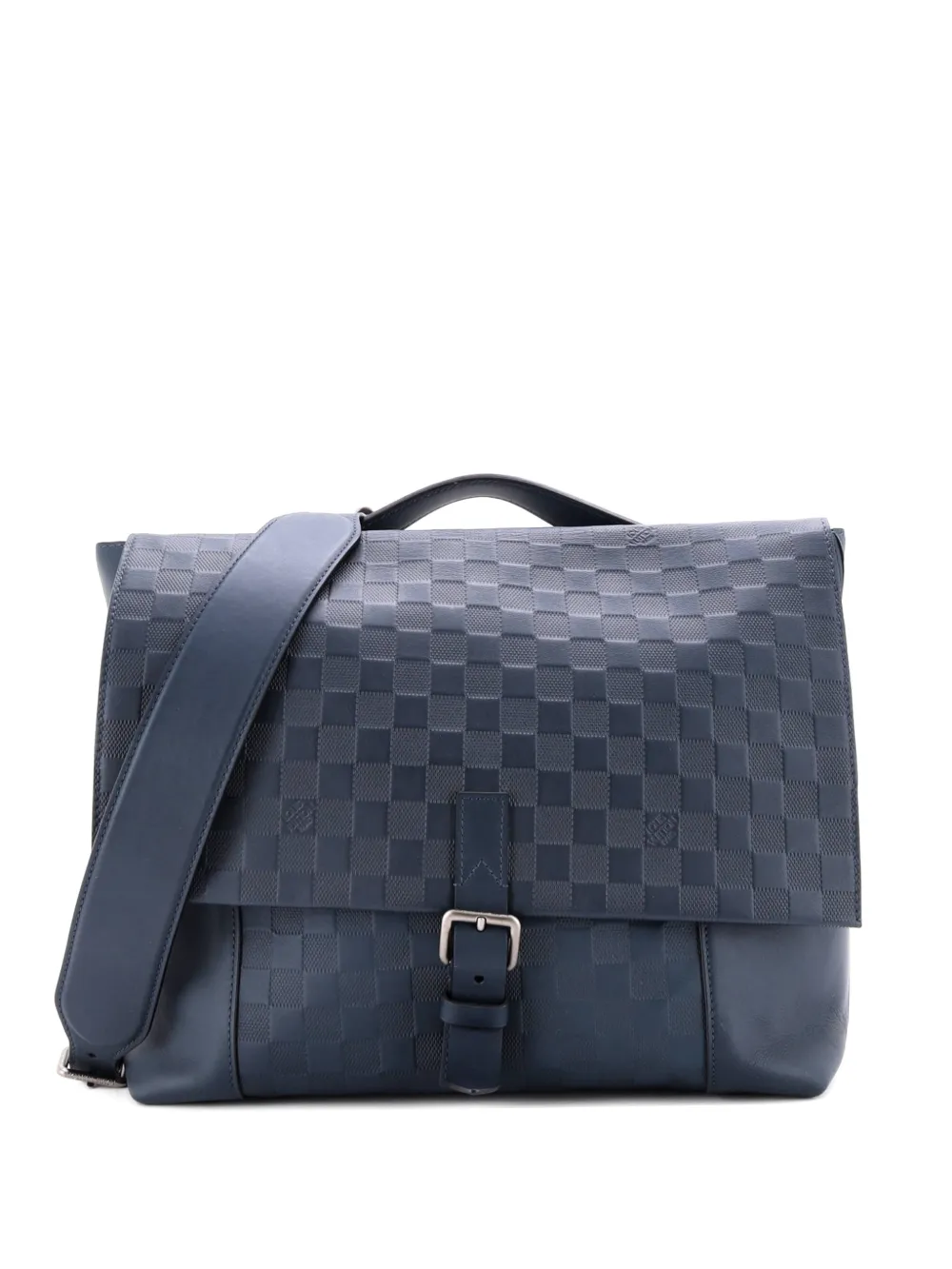 Louis Vuitton Pre-Owned sacoche à bandoulière Loft Cosmos en cuir à motif Damier Infini - Bleu Louis Vuitton Pre-Owned sacoche à bandoulière Loft Cosmos en cuir à motif Damier Infini - Bleu