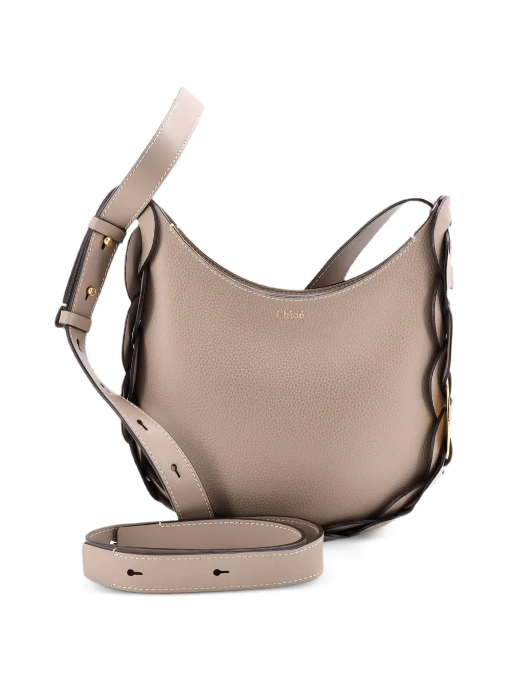 Chloé Pre-Owned Kleine Darryl Hobo-Tasche - Nude