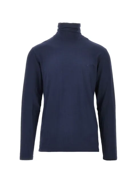 Ea7 Emporio Armani roll-neck long-sleeve T-shirt