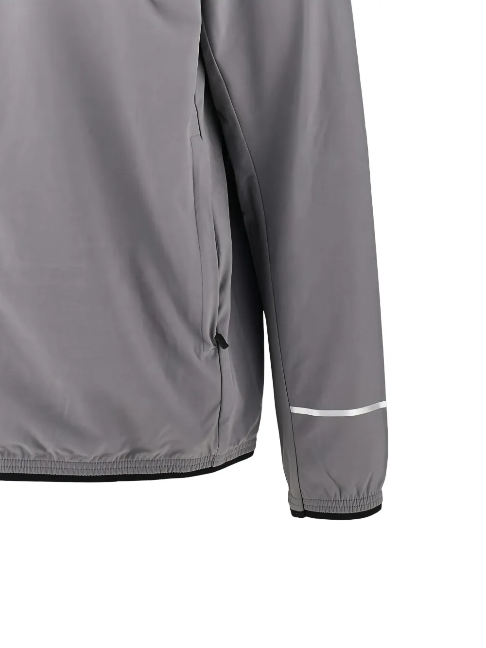 Ea7 Emporio Armani Ventus 7 jack met logoprint en rits Grijs