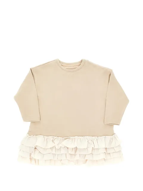 MaDilly ruffled long-sleeve dress