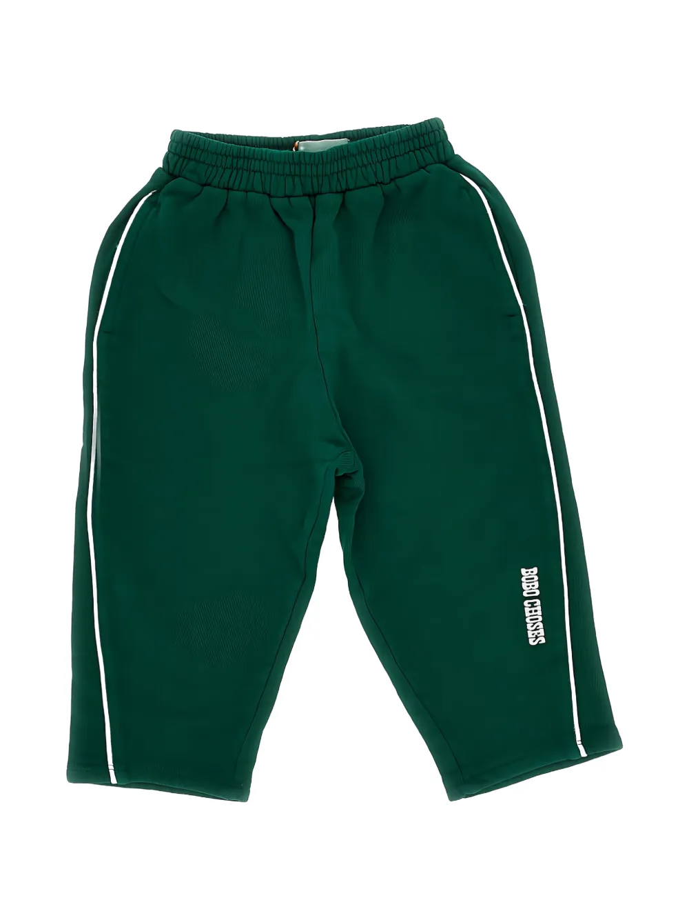 Bobo Choses piping-detail track pants - Verde