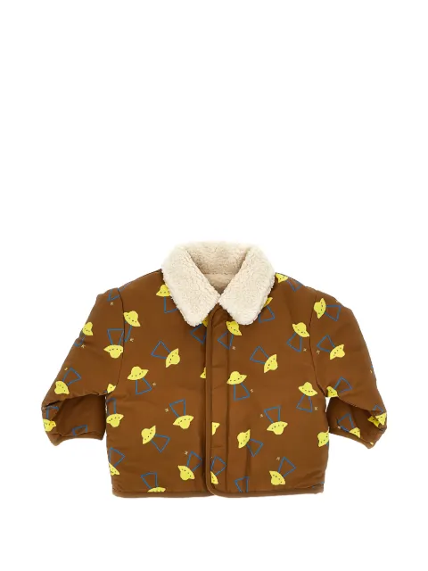 Bobo Choses Pixel Abduction reversible graphic-print jacket