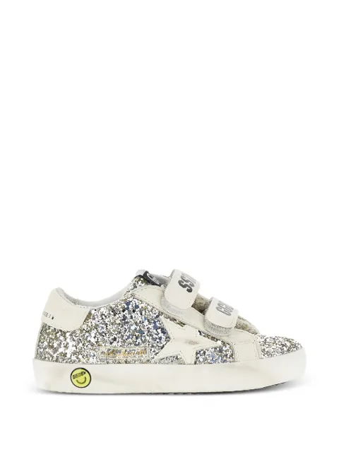 Golden Goose Kids Old School glitter-effect sneakers