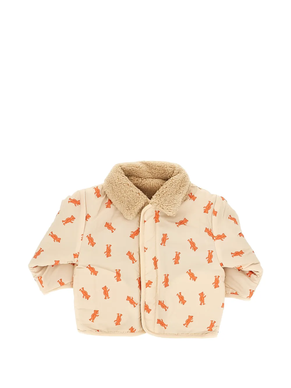 Bobo Choses Softpaw Monster reversible teddy jacket - Rosa