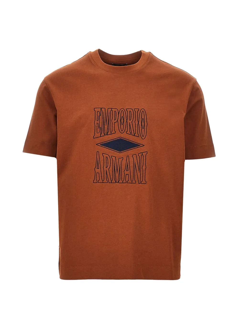 Emporio Armani logo-print cotton T-shirt