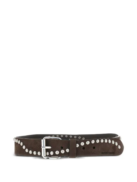 Emporio Armani studded leather belt