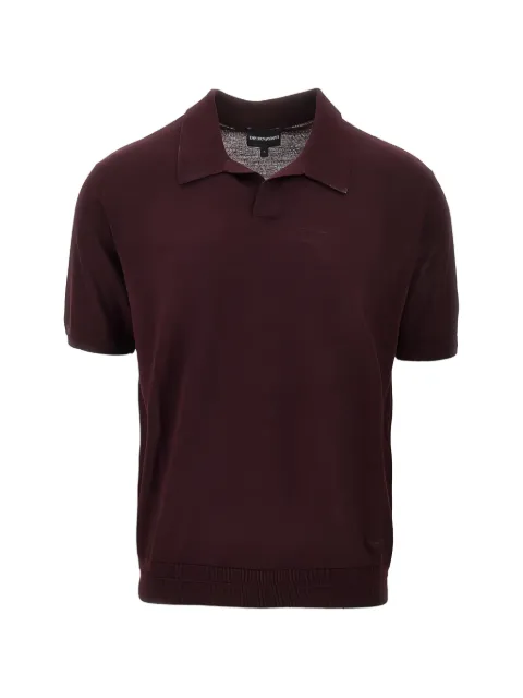 Emporio Armani short-sleeved knitted T-shirt