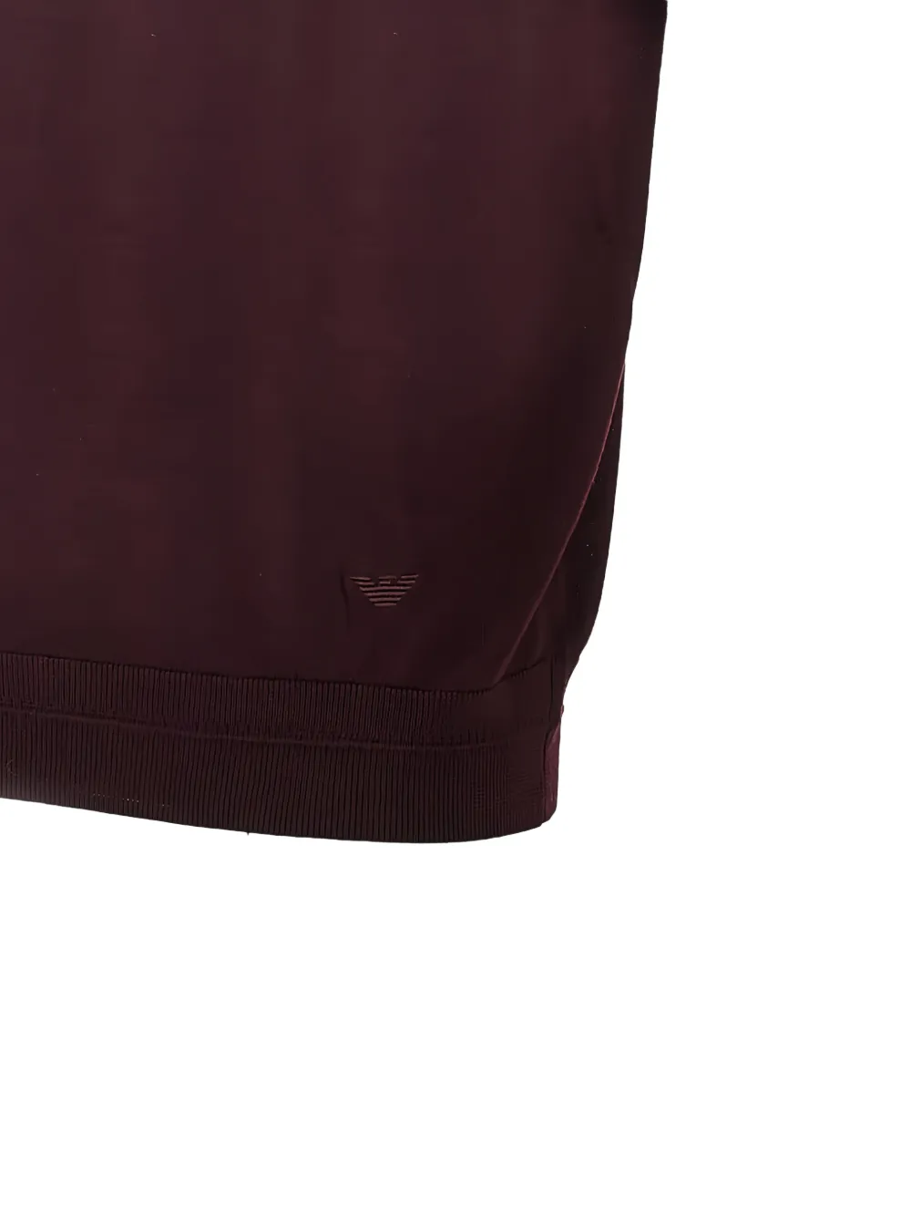 Emporio Armani Gebreid T-shirt Rood