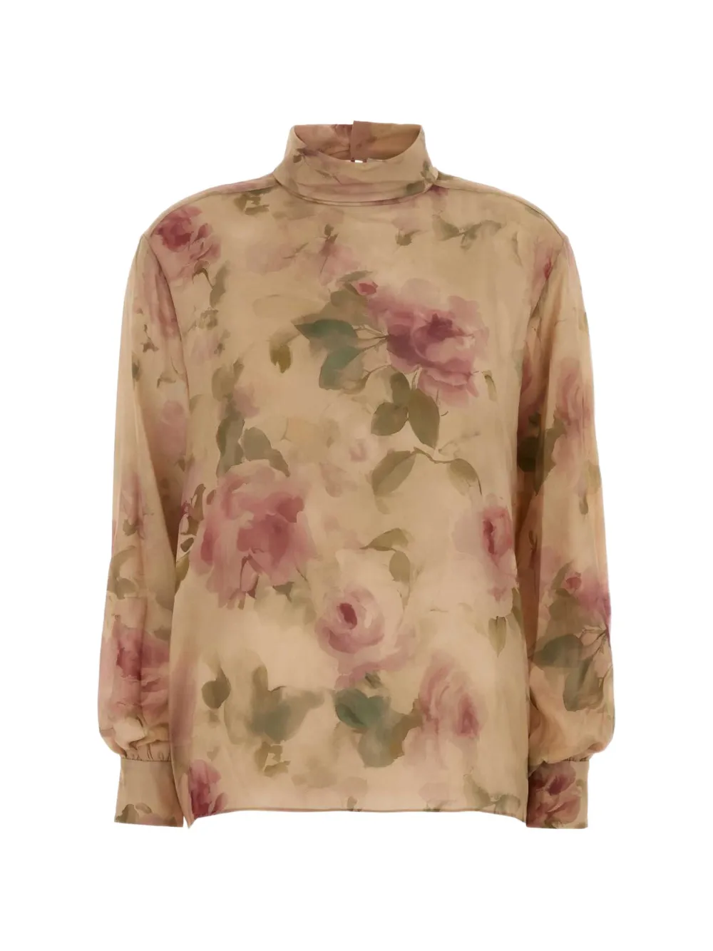 Magda Butrym Blusa a fiori - Toni neutri