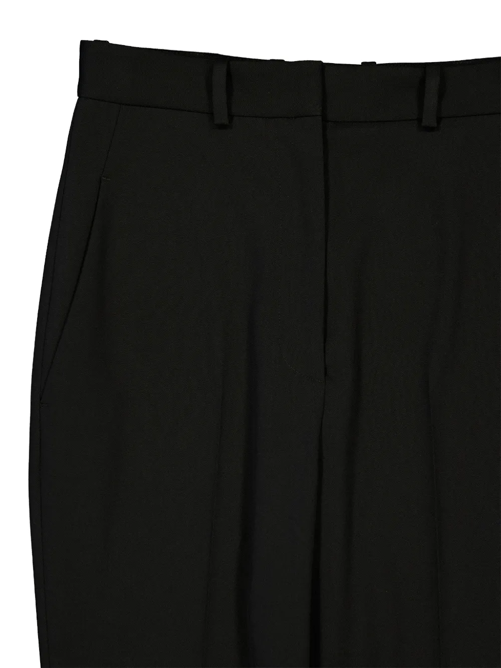 Balenciaga high-waist slim-fit trousers Zwart