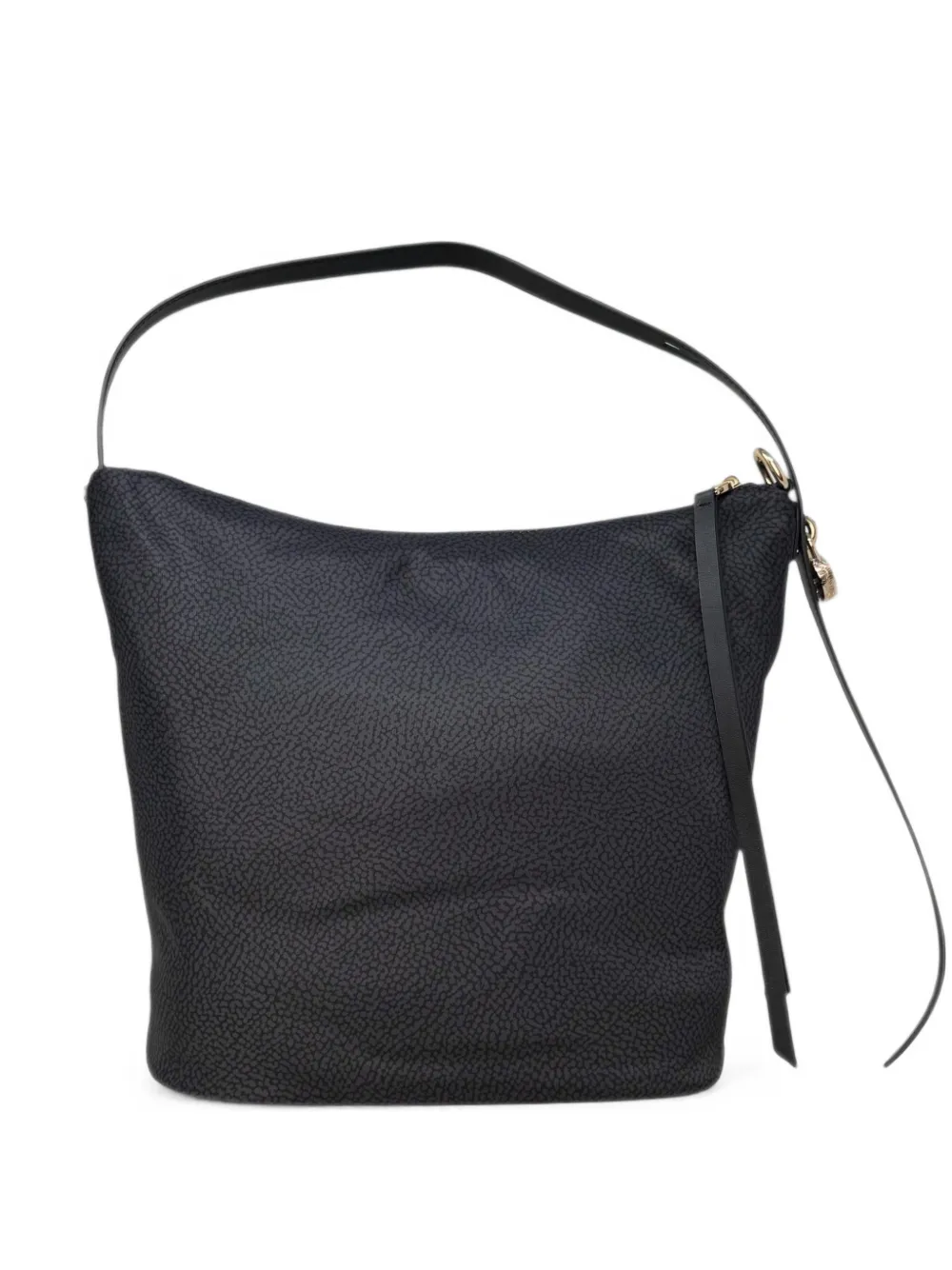 Borbonese medium Prive O.P. print shoulder bag - Grigio
