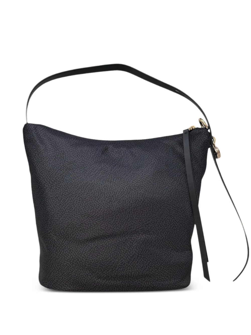 Borbonese medium Prive O.P. print shoulder bag - Grigio