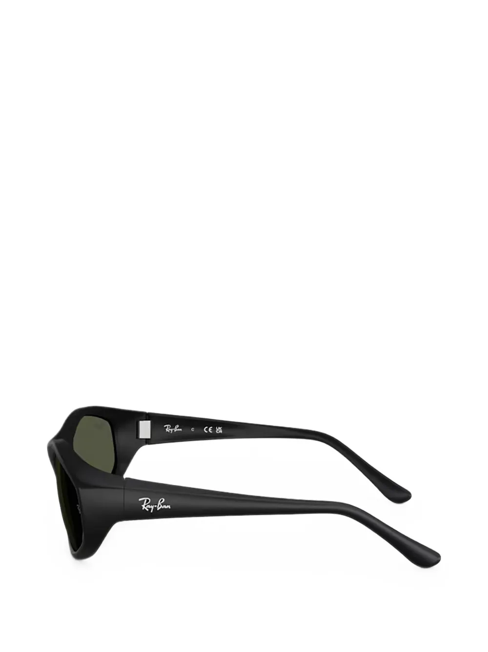 Ray-Ban Zonnebril met geometrisch montuur Zwart