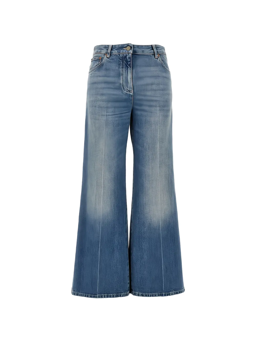Valentino Denim Trousers In Blue