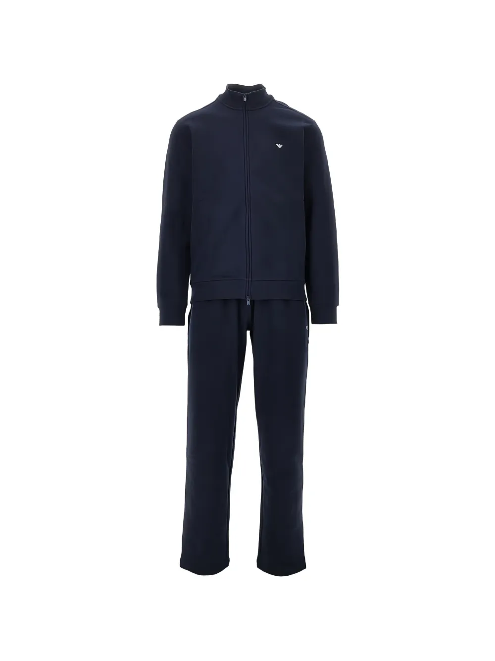 Ea7 Emporio Armani logo-patch tracksuit - Blu
