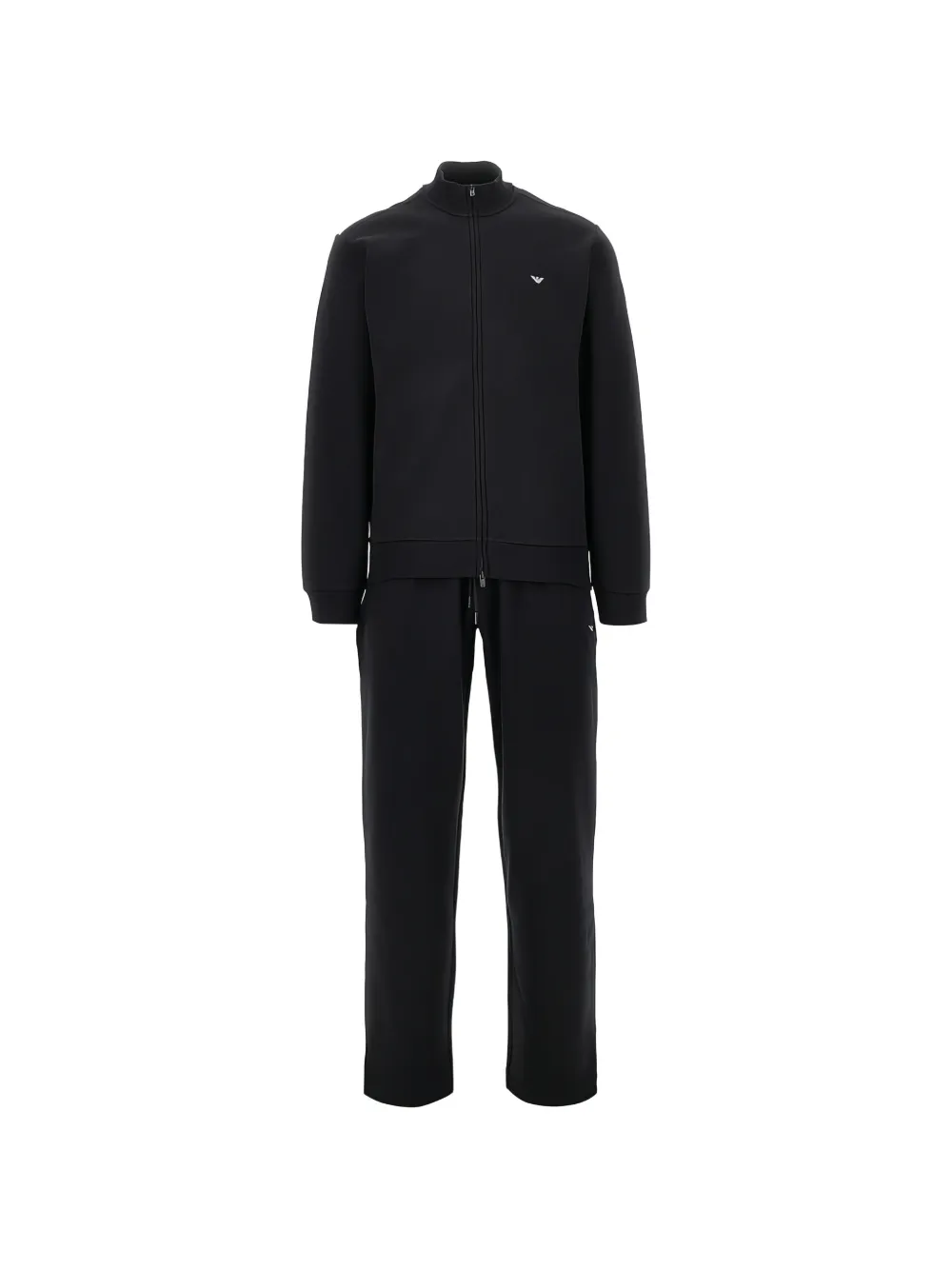 Ea7 Emporio Armani logo-print tracksuit - Nero