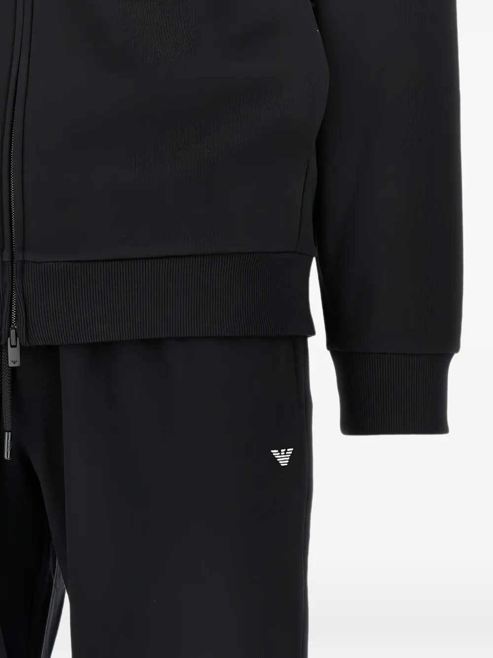 Ea7 Emporio Armani Trainingspak met logoprint Zwart