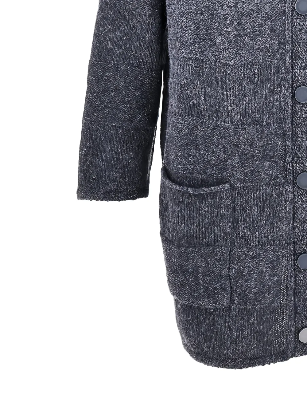 Emporio Armani Vest met knoopsluiting Grijs