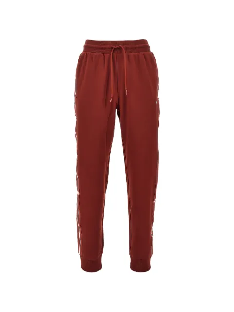 Ea7 Emporio Armani logo-print side-stripe track pants