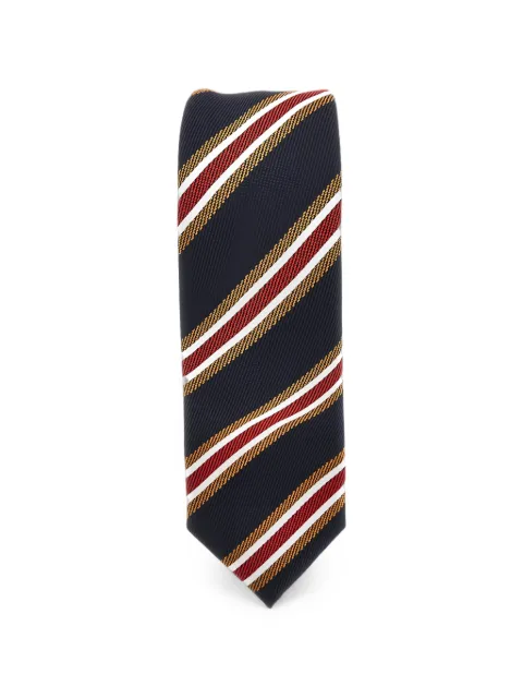 Emporio Armani diagonal-stripe silk tie