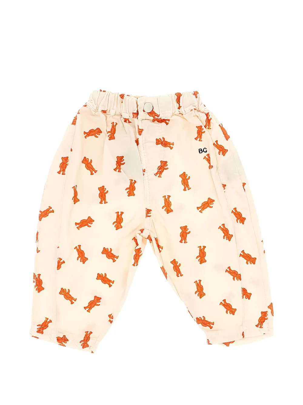 Bobo Choses Softpaw Monster broek Beige