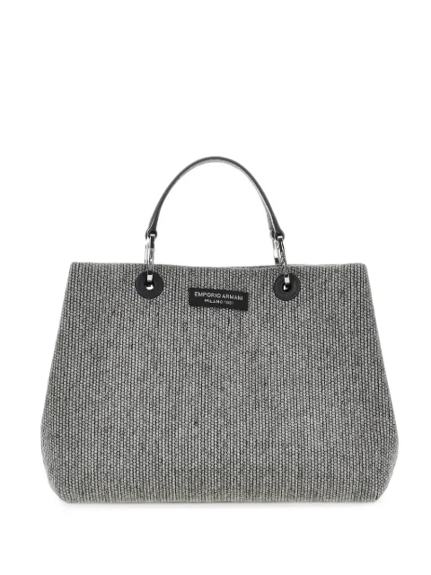Emporio Armani Shopper mit Logo-Patch