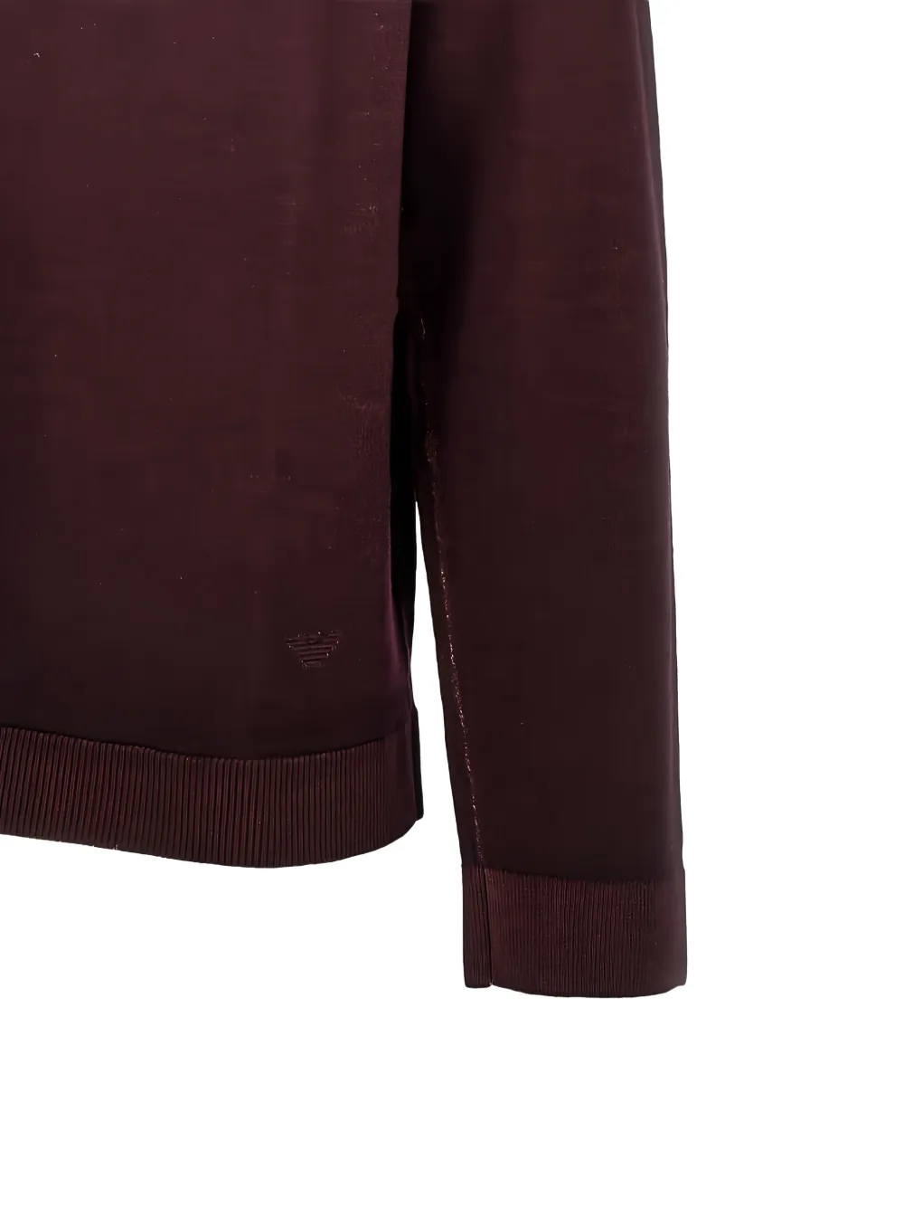 Emporio Armani fine-knit cardigan Rood