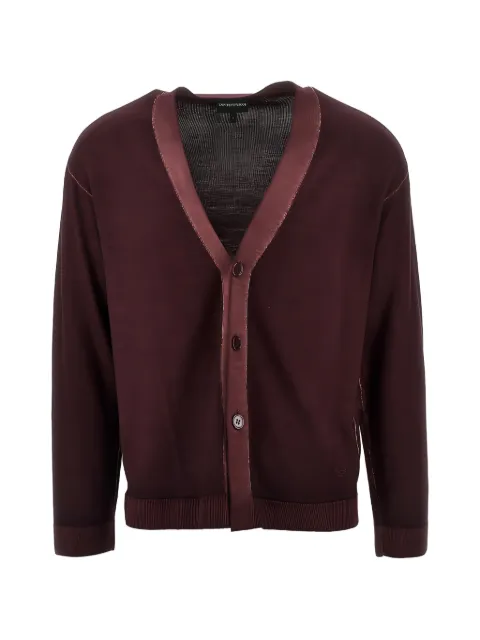 Emporio Armani fine-knit cardigan
