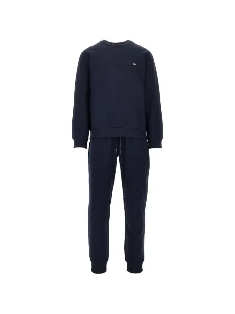 Ea7 Emporio Armani logo-print tracksuit