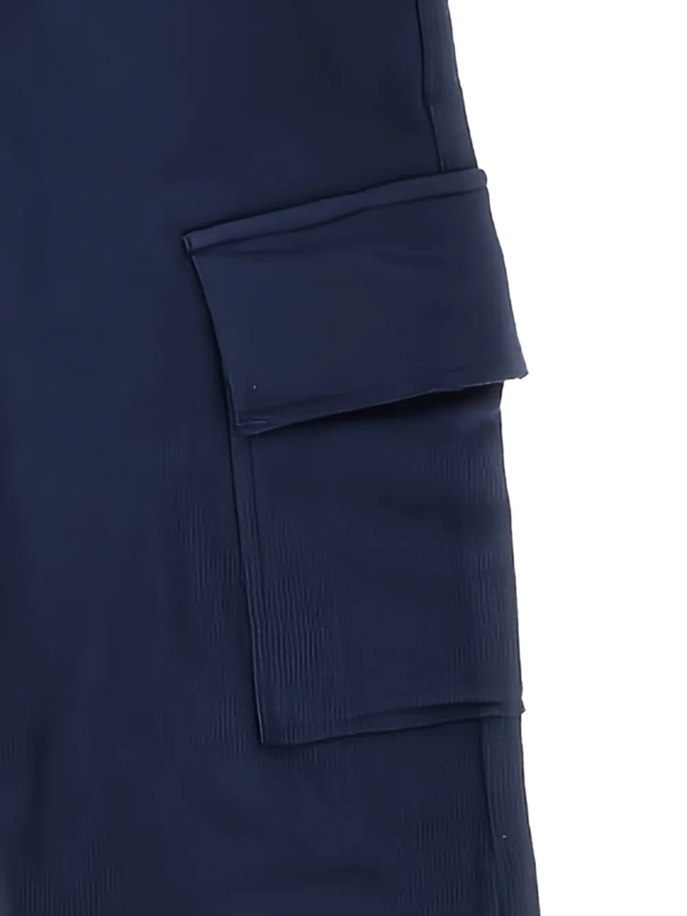 MaDilly Cargo broek met zakdetail Blauw