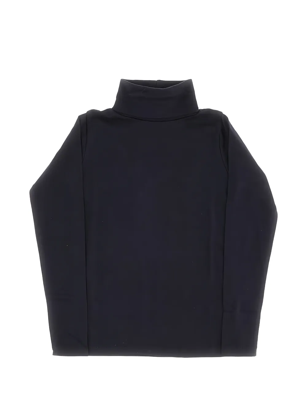 Bonpoint T-shirt met lange mouwen en col Zwart