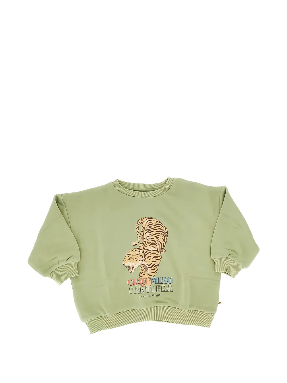 Konges Sløjd tiger-print sweater - Verde