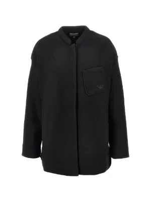 LEMAIRE ラグランスリーブ ジャケット | ブラック | FARFETCH JP