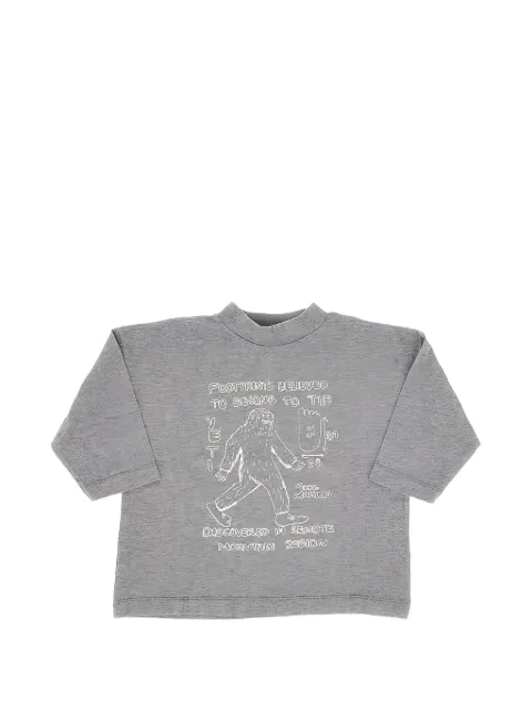 Bobo Choses Mr. Footish long-sleeved T-shirt