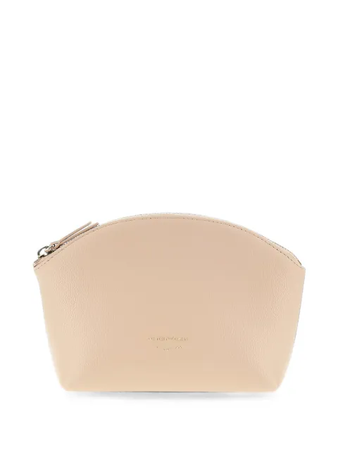 Emporio Armani grained leather pouch