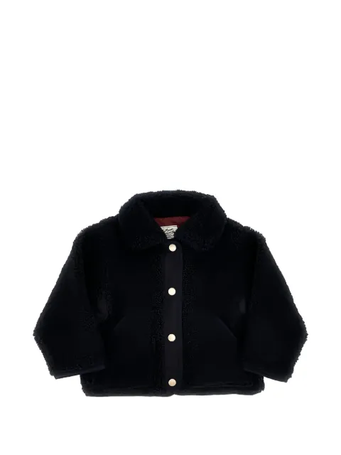 Bonpoint reversible teddy-texture jacket