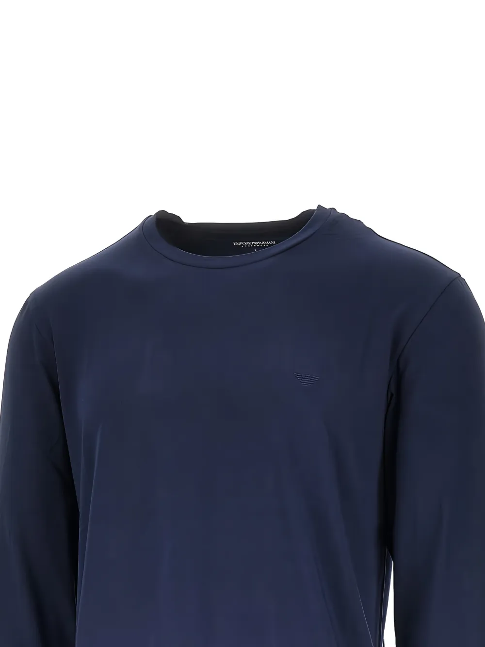 Ea7 Emporio Armani T-shirt met lange mouwen Blauw