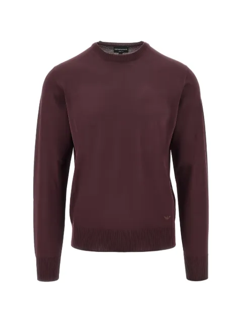 Emporio Armani virgin wool crew-neck sweater