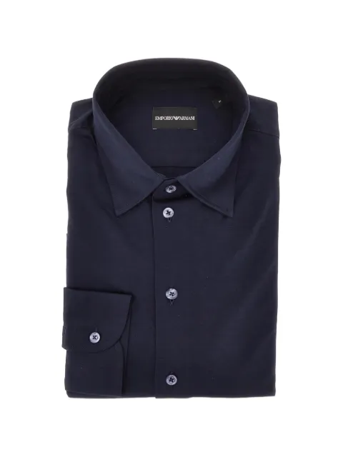 Emporio Armani camisa Signature Capsule de mezcla de modal