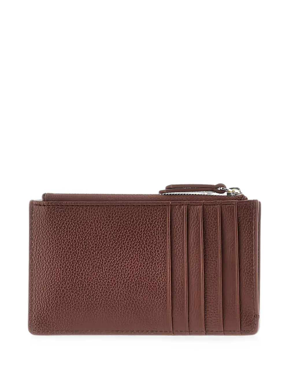 Emporio Armani Pasjeshouder van bewerkt leer Rood