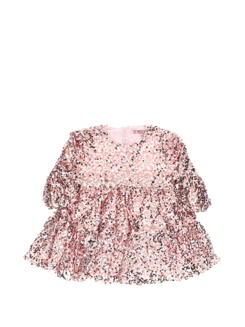 Konges Sløjd sequin-embellished tiered dress