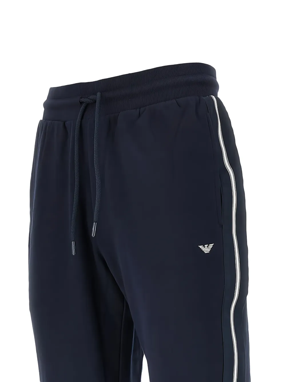 Ea7 Emporio Armani Trainingsbroek met zijstreep Blauw
