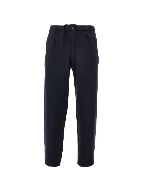 Emporio Armani drawstring-waist pleated trousers