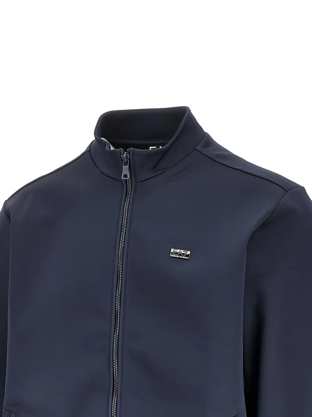 Ea7 Emporio Armani Jack met logoplakkaat Blauw