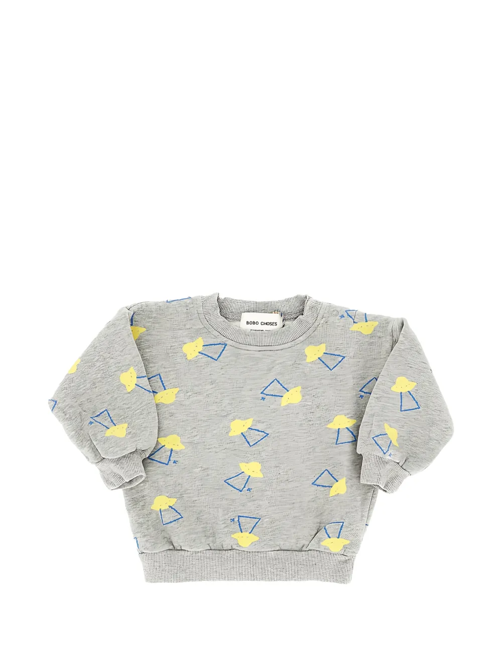 Bobo Choses pull Pixel Abduction à imprimé graphique - Gris Bobo Choses pull Pixel Abduction à imprimé graphique - Gris