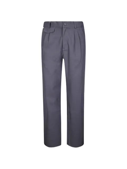 GR10K Replicated 10005 pleated straight-leg trousers
