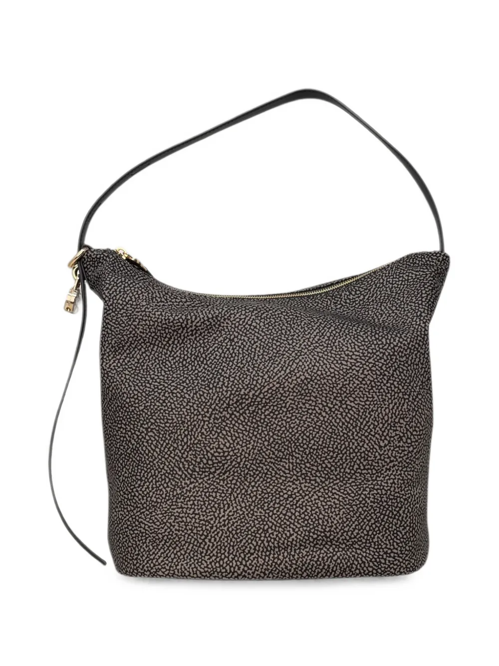 Borbonese medium Prive O.P. print bag Grijs