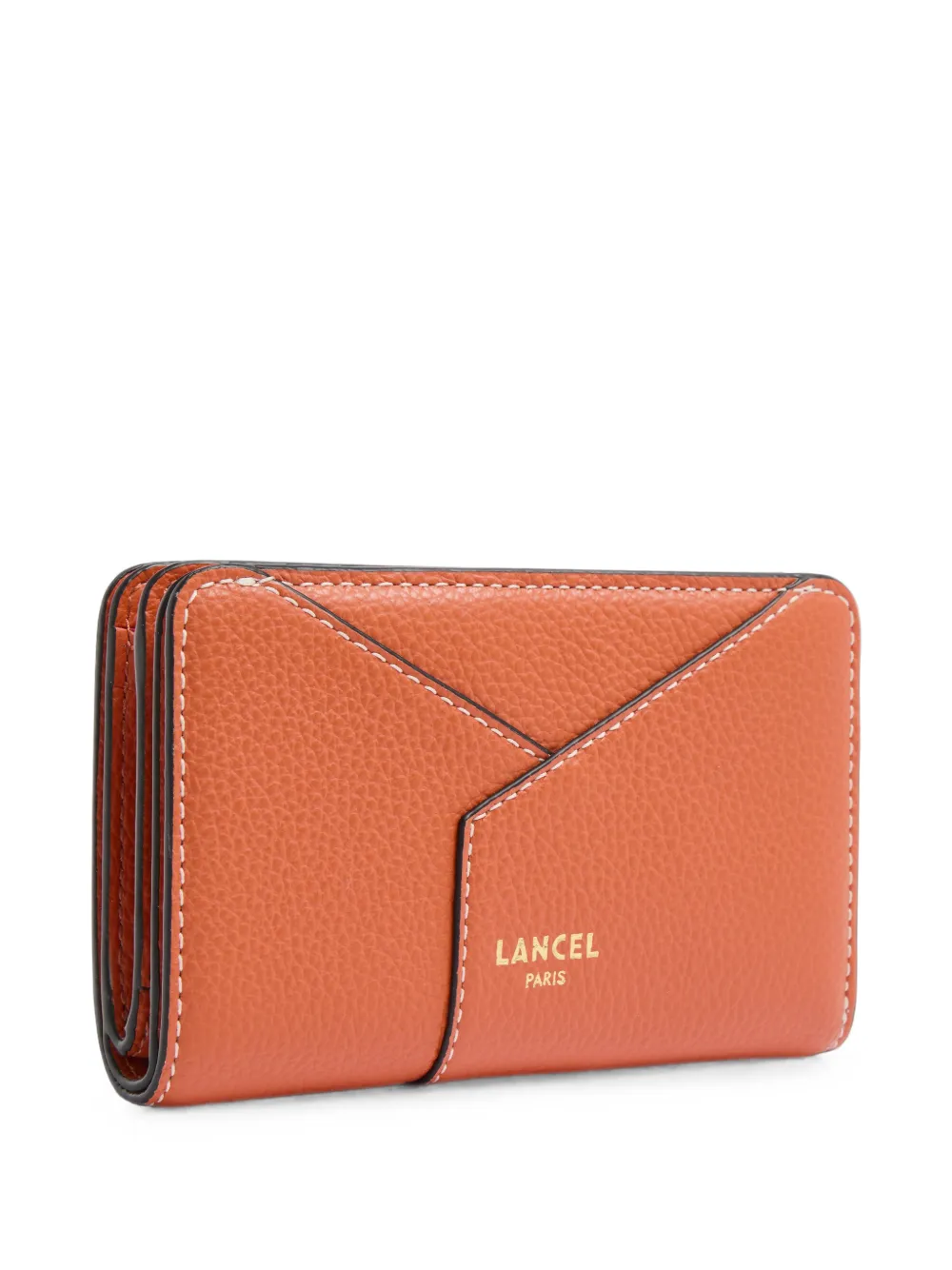 Lancel Leren portemonnee Oranje