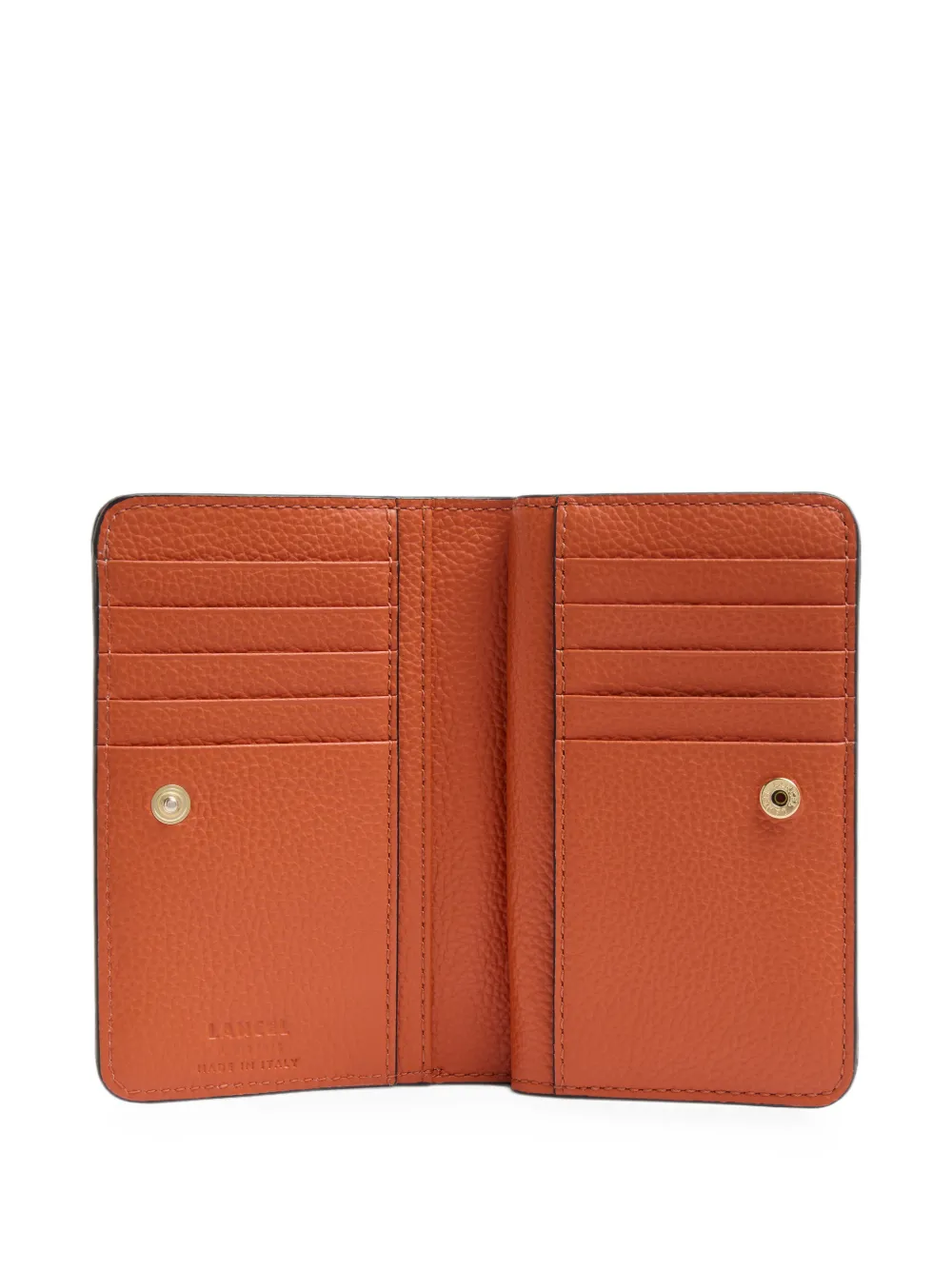 Lancel Leren portemonnee Oranje